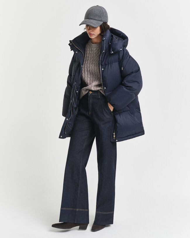 Mittellange Daunenjacke