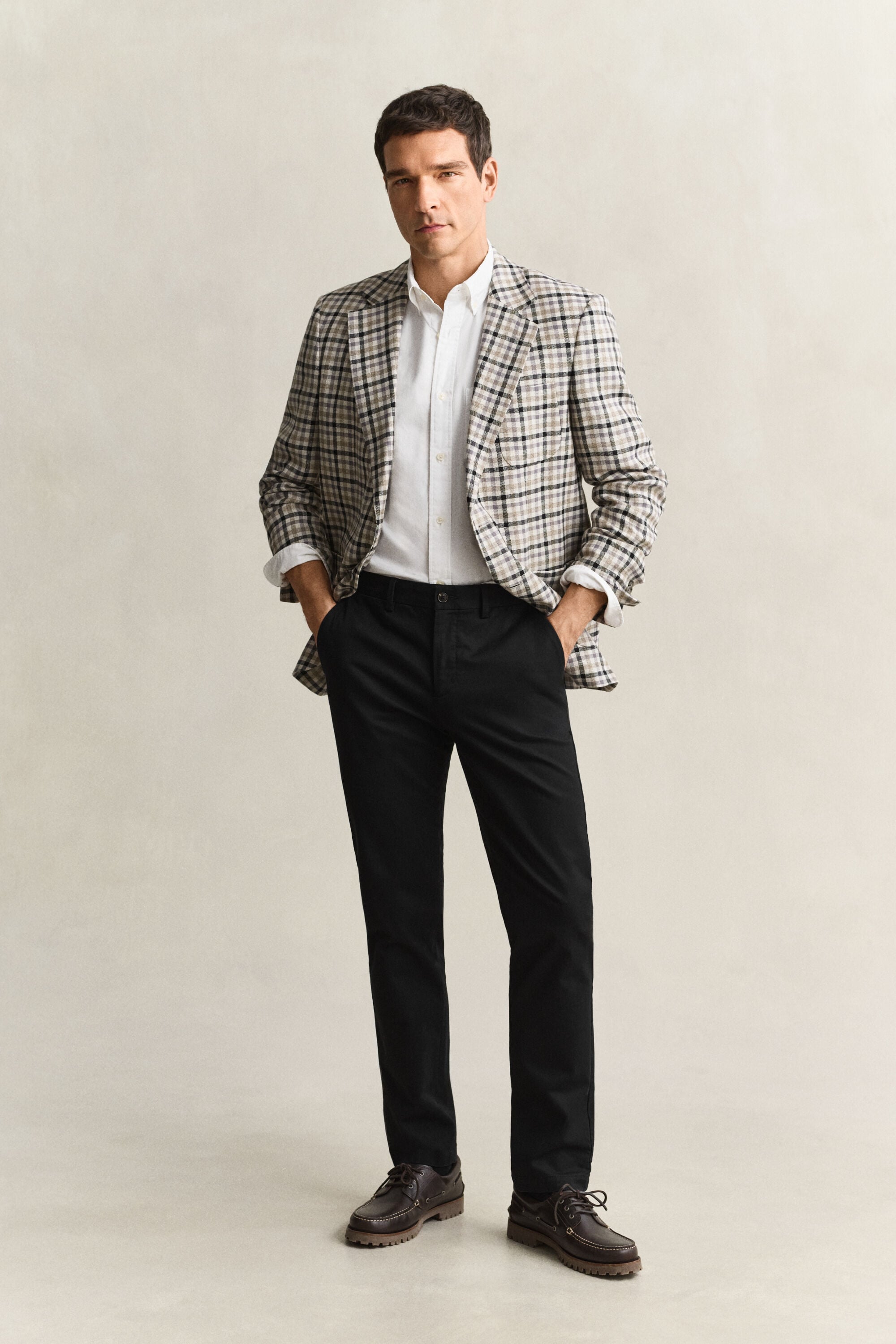 Elegante Slim Fit Chinohose