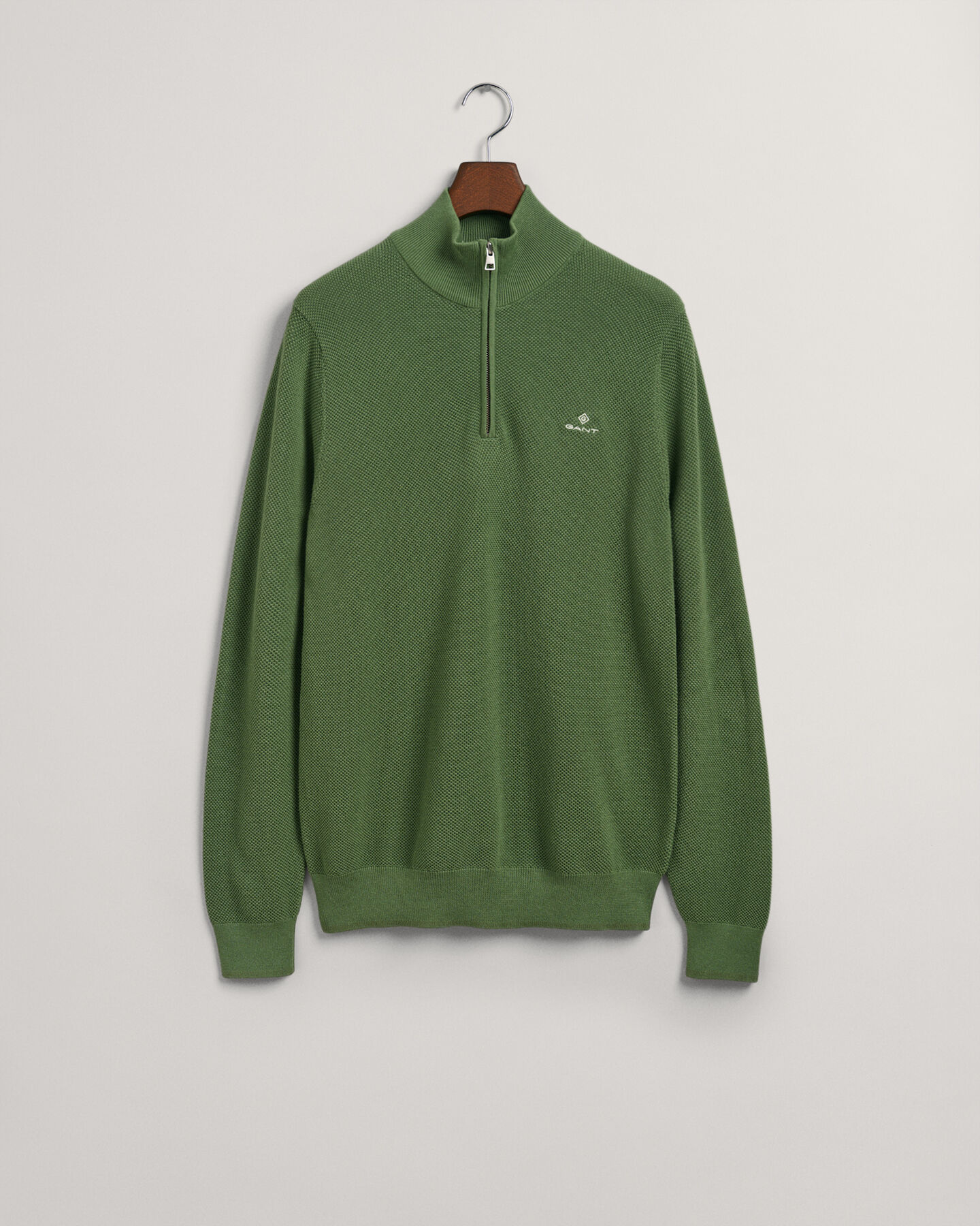 Troyer aus Baumwoll-Piqu&eacute;