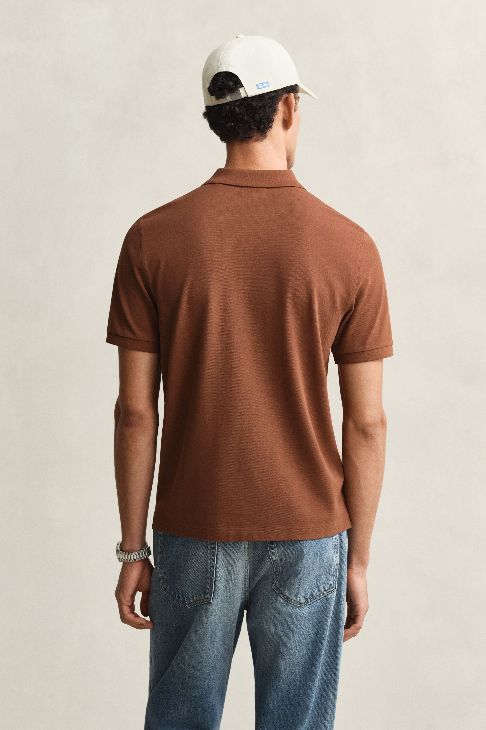 Polo Shield in piqué regular fit