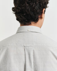 Regular Fit Classic Popeline Hemd mit Karomuster