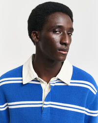 Gerippter Rugger aus Baumwolle