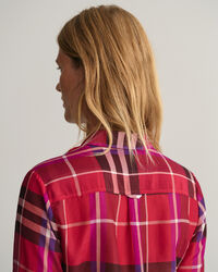 Regular Fit Karobluse aus Baumwolle und Seide