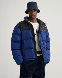 Wattierte Blockfarben Jacke