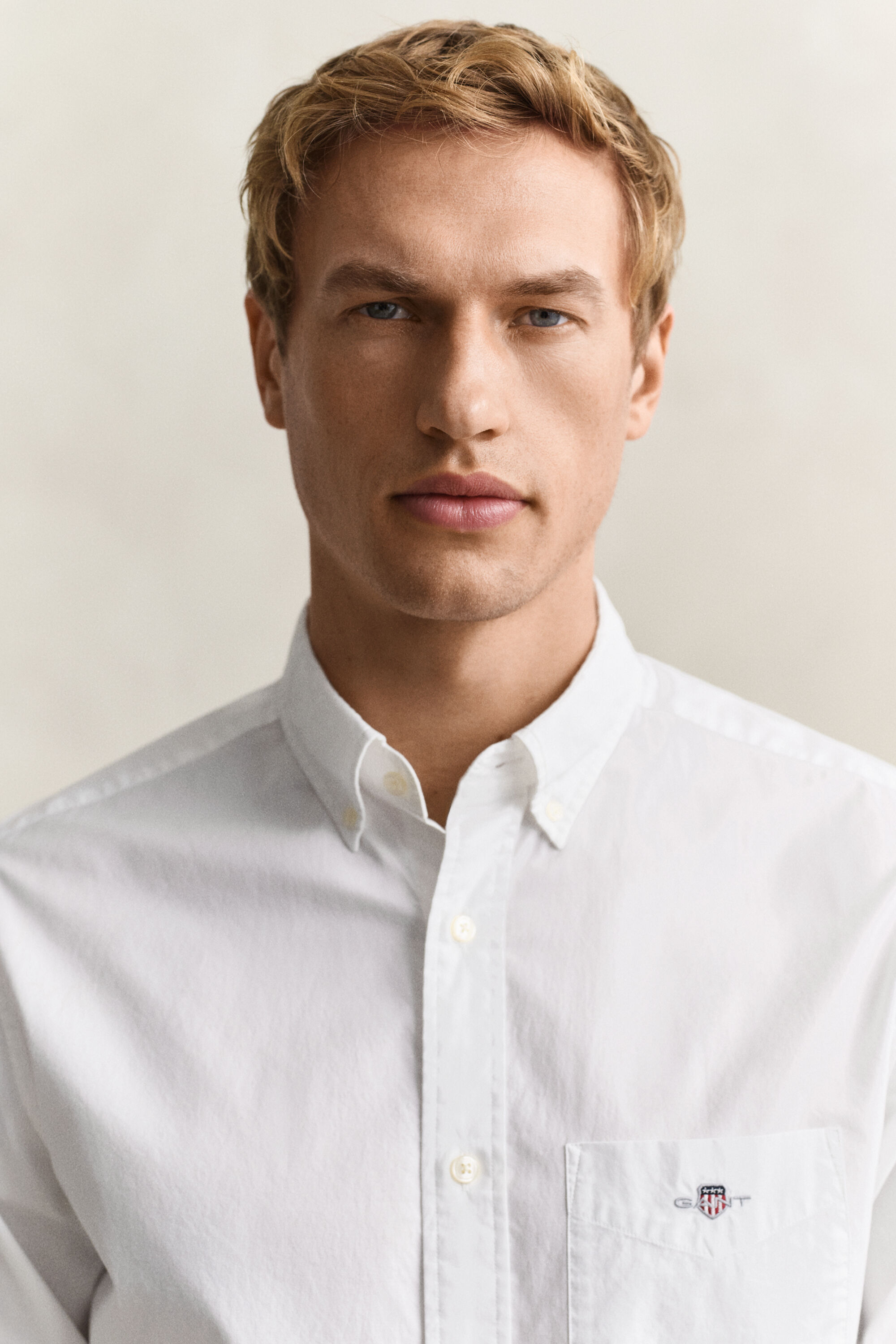 Camicia classica in popeline regular fit