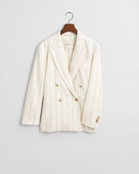 Pinstripe Leinen Club Blazer