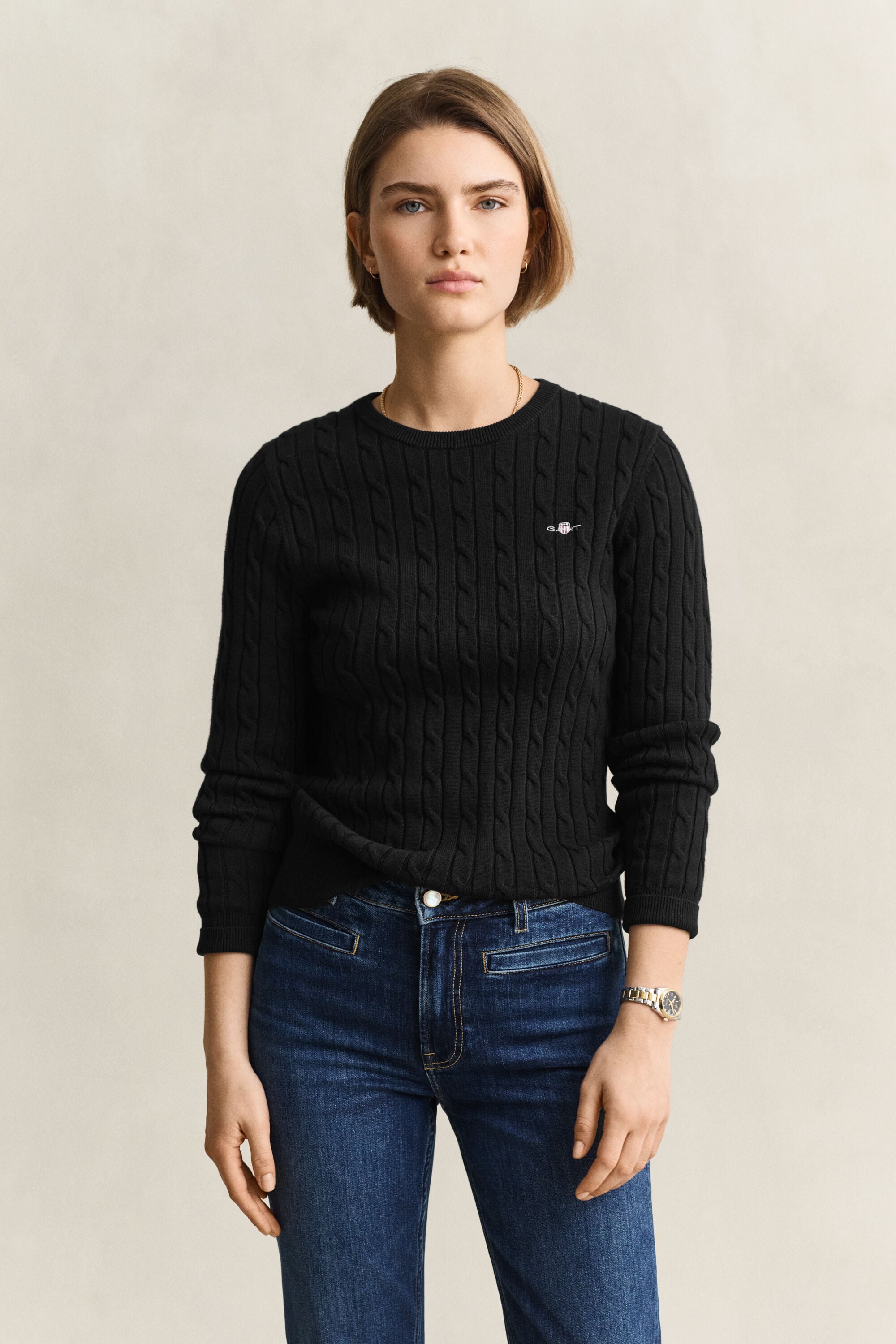 Classic Zopfstrickpullover