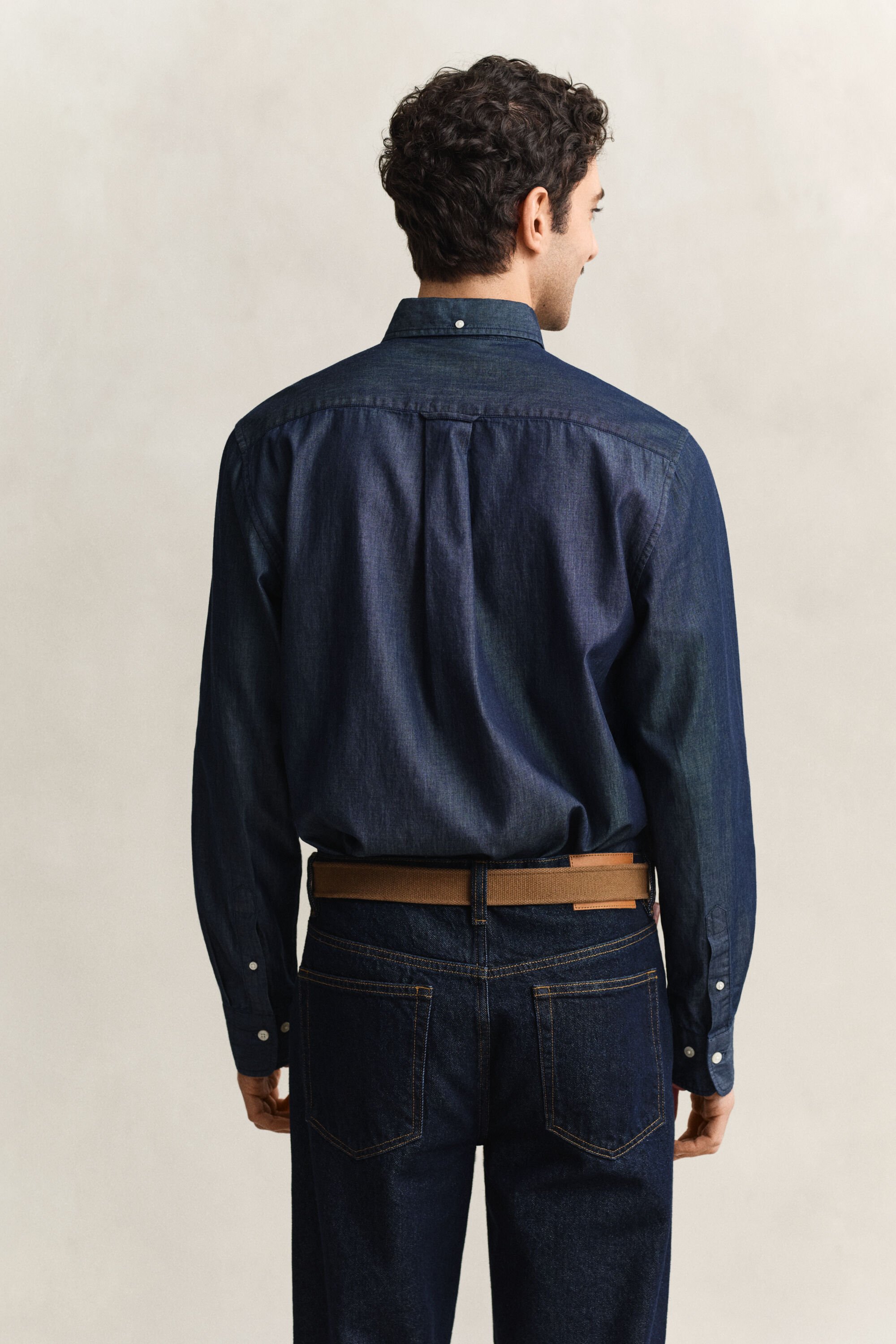 Regular Fit Indigo Shirt