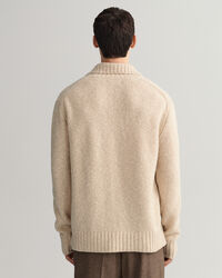 Flammgarn V-Neck Polopullover
