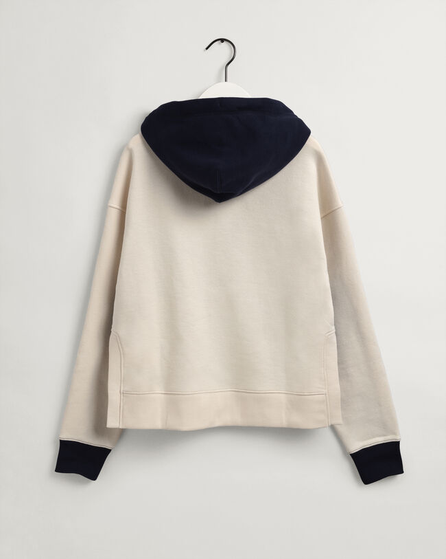 Hoodie im Blockfarbendesign