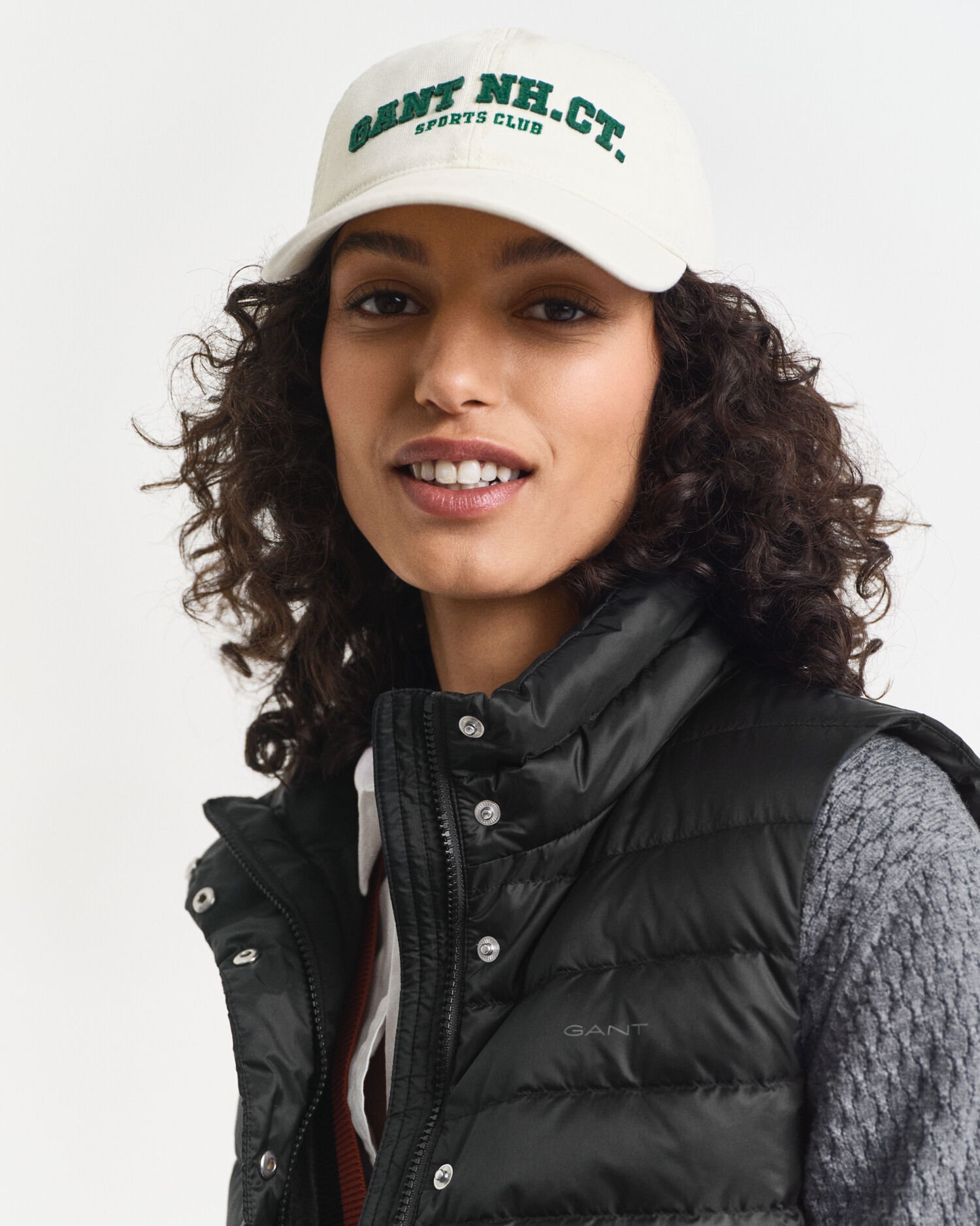 Doudoune sans manches légère en duvet