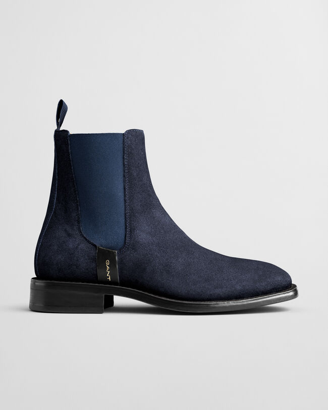 Fayy Chelsea Boot aus Veloursleder