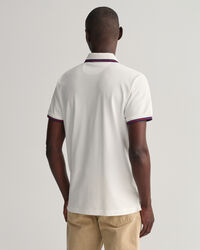 3-Color Tipped Piqu&eacute;-Poloshirt