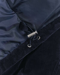 Puffer Jacke aus Cord