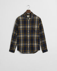 Regular Fit Windblown Flannel Karohemd