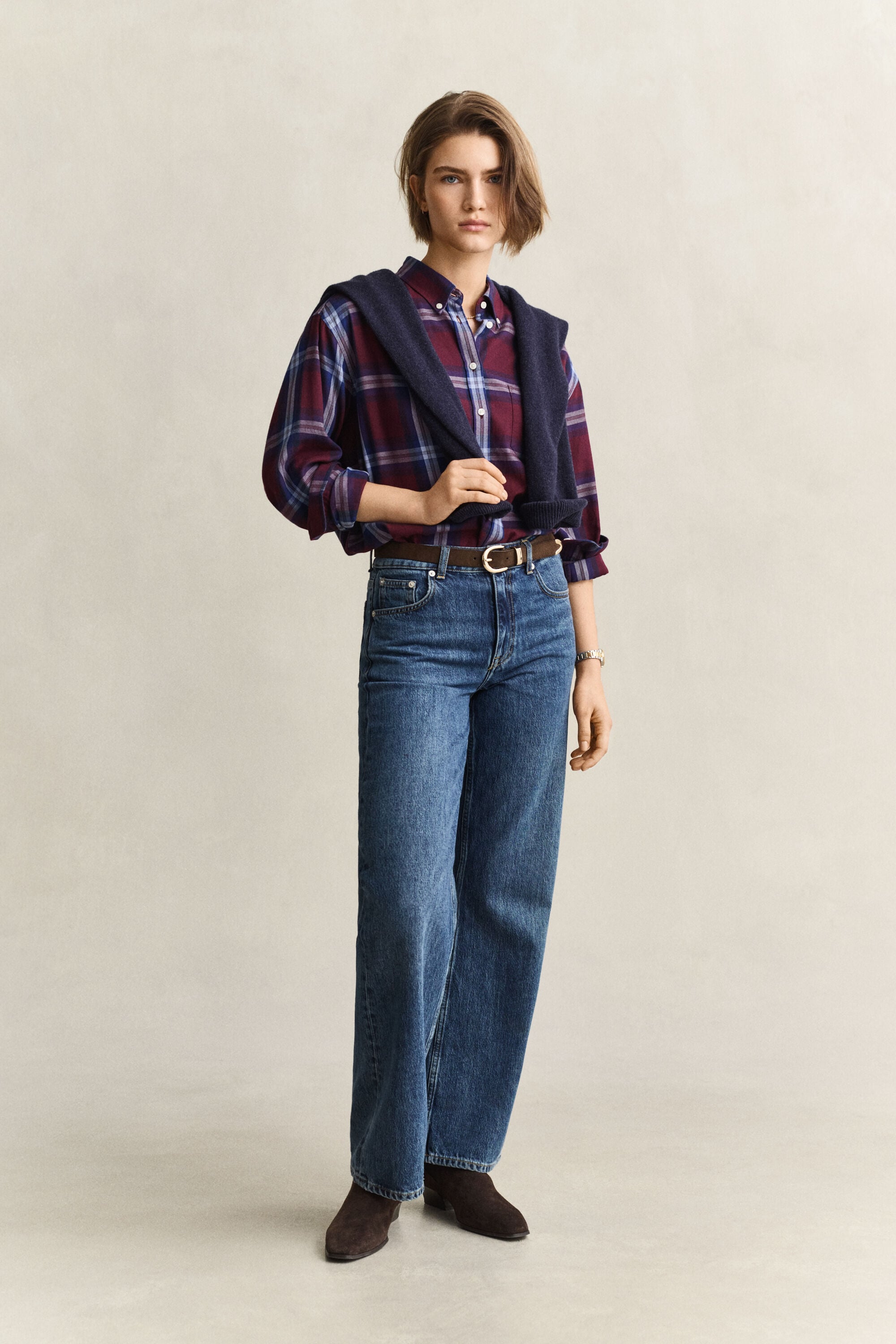 Camicia in flanella relaxed