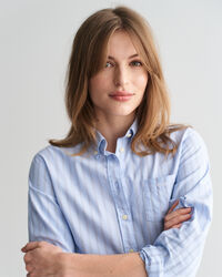 Regular Fit Archive Oxford-Bluse mit Streifen