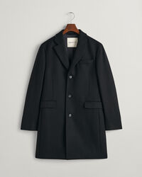 Tailored Fit Klassischer Woll Topcoat
