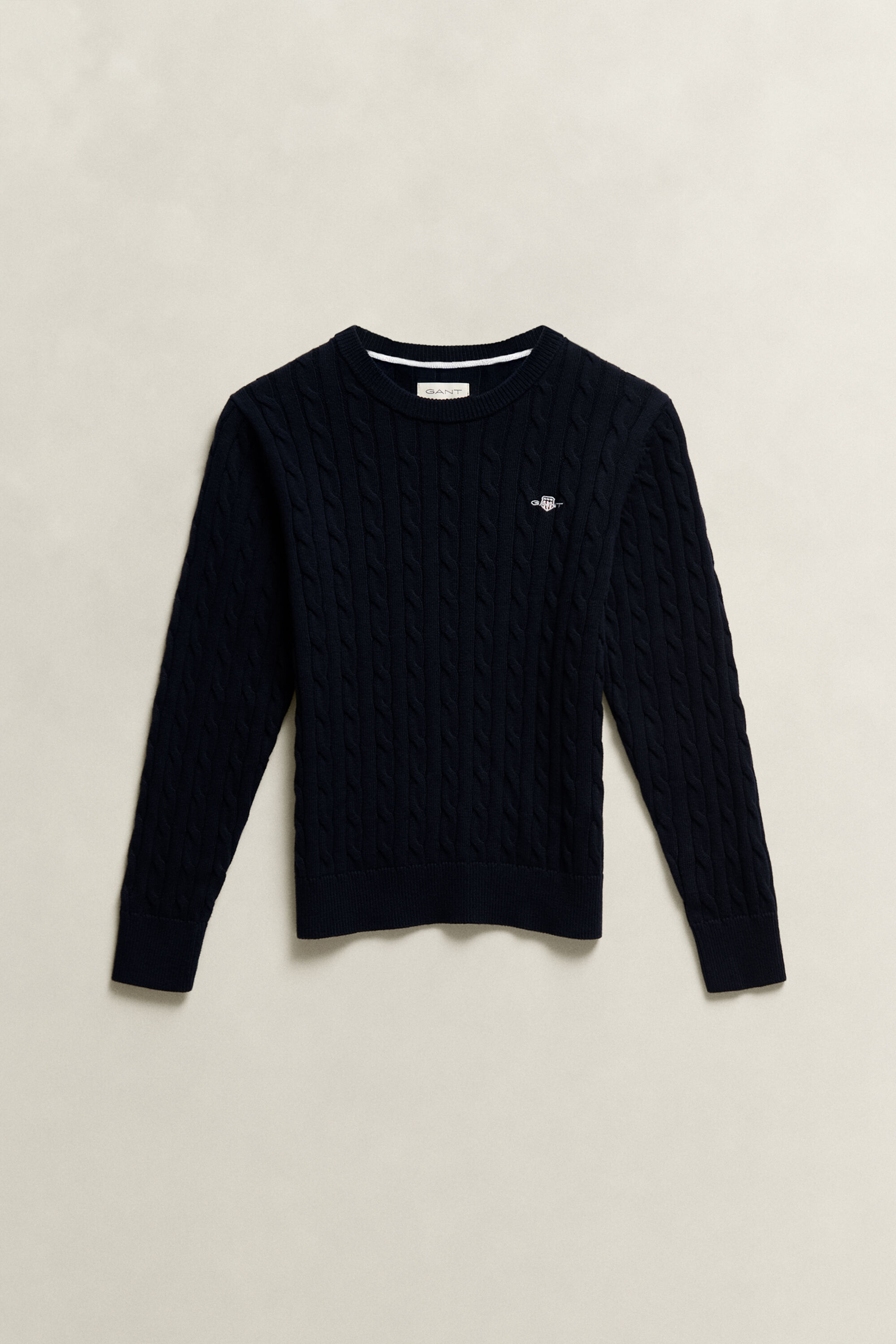 Teen Girls Shield Zopfstrickpullover