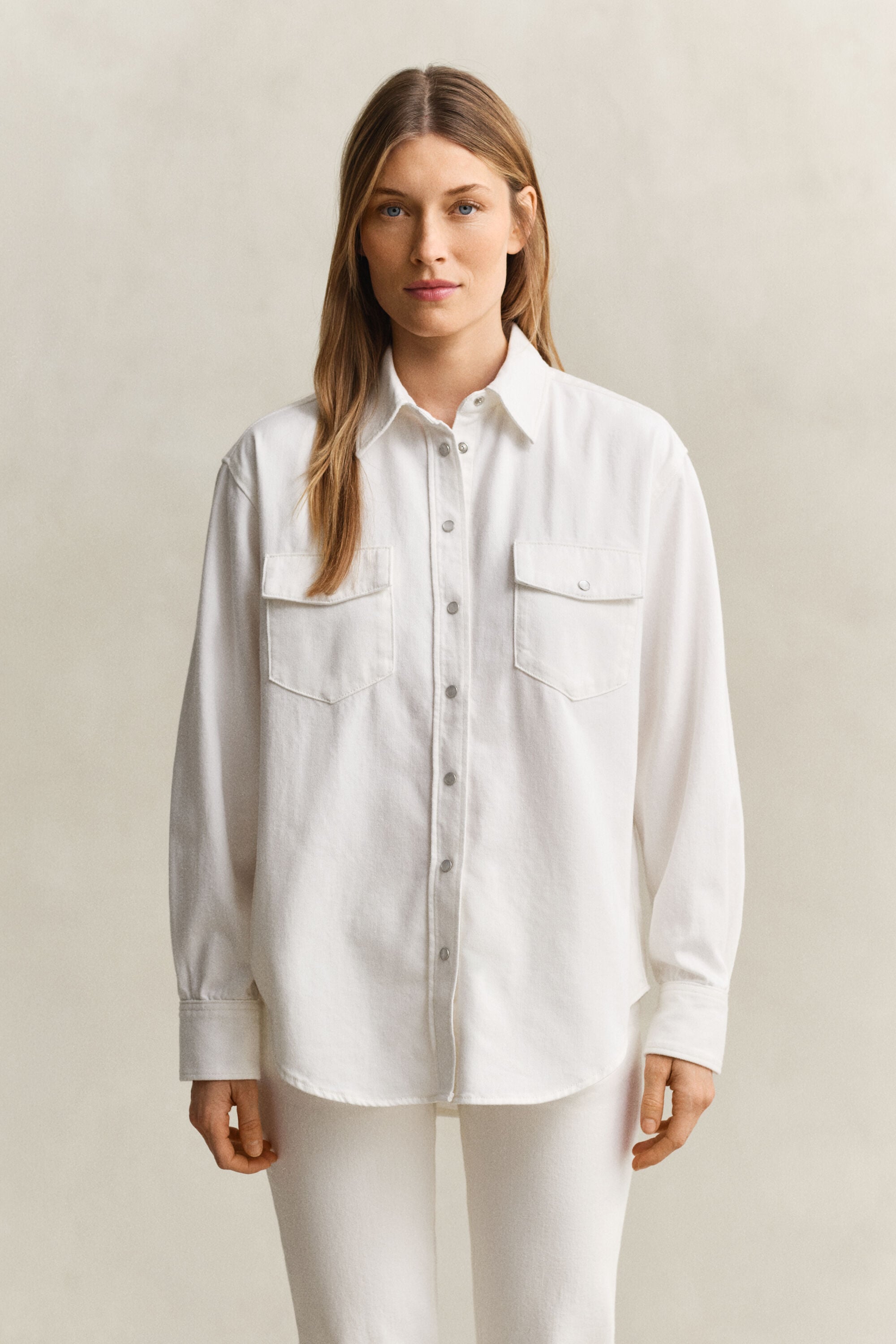 Jeansbluse