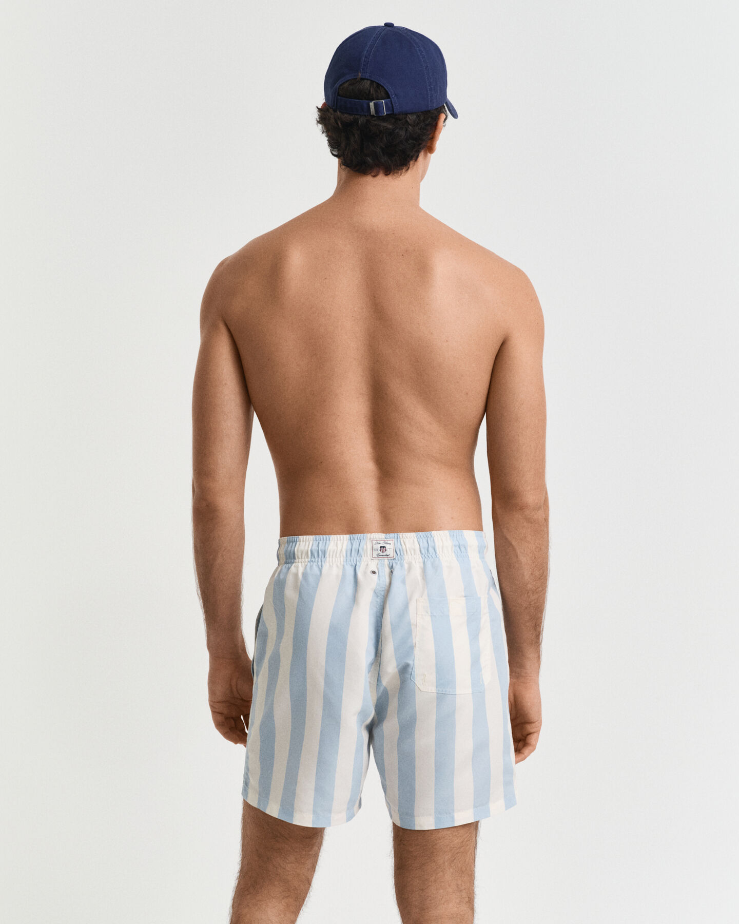 Badeshorts mit Blockstreifen