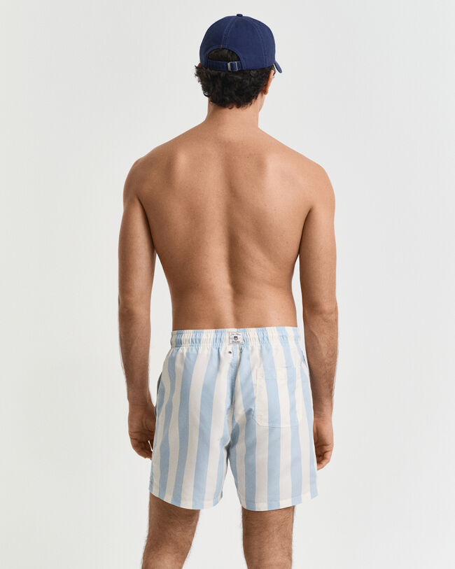 Badeshorts mit Blockstreifen