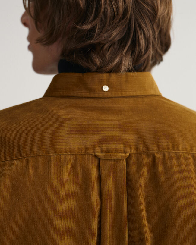 Regular Fit Cordhemd