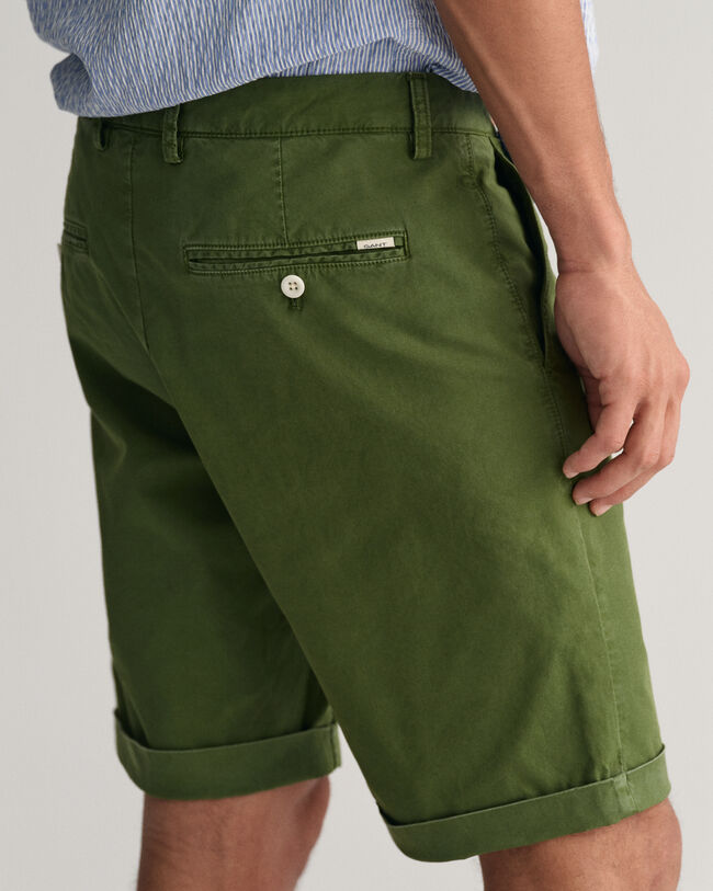 Sunfaded Regular Fit Shorts