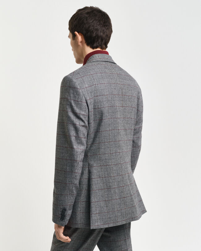 Anzugsakko mit Karomuster