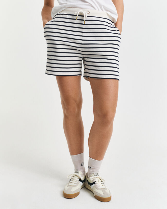 Breton Striped Jersey Shorts