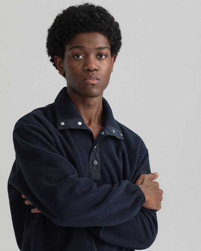 Retro Shield Polarfleece-Shirt