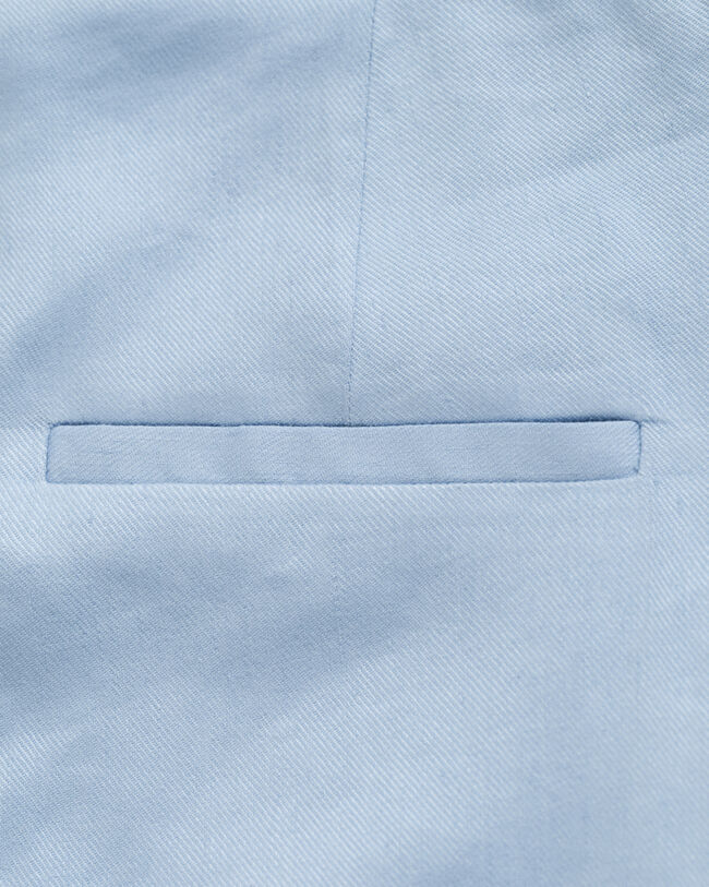 Formelle Hose aus Stretch-Leinen