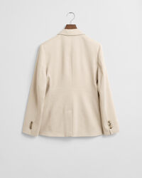 Slim Fit Blazer aus Stretch-Leinen