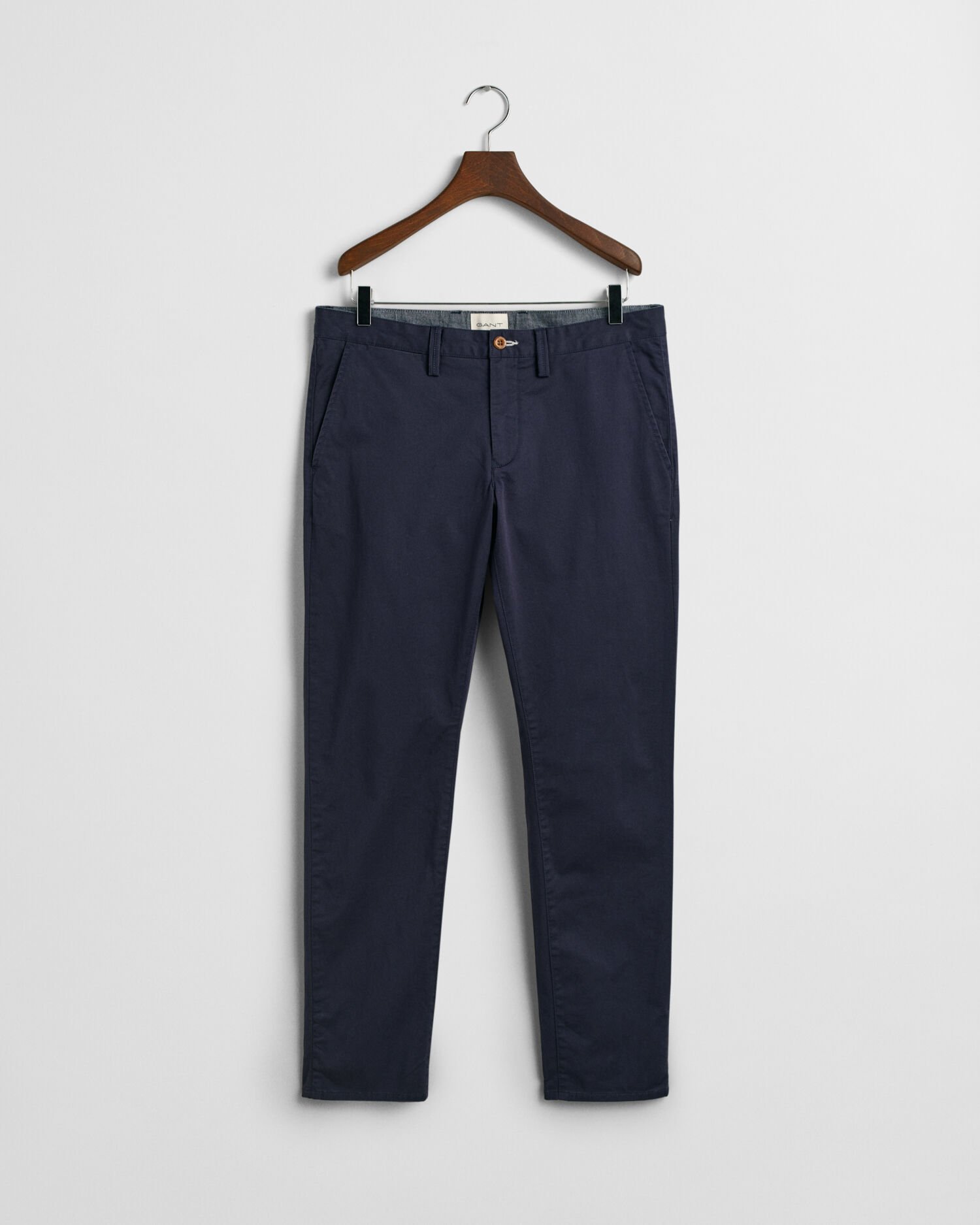 Pantalon chino coupe slim en sergé