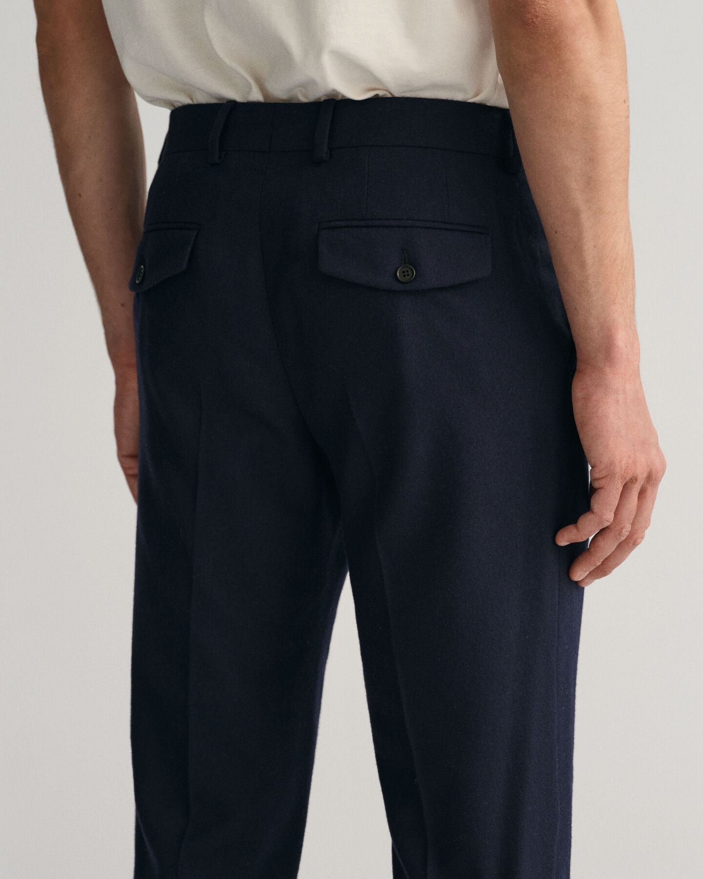 Slim Fit Flanellhose