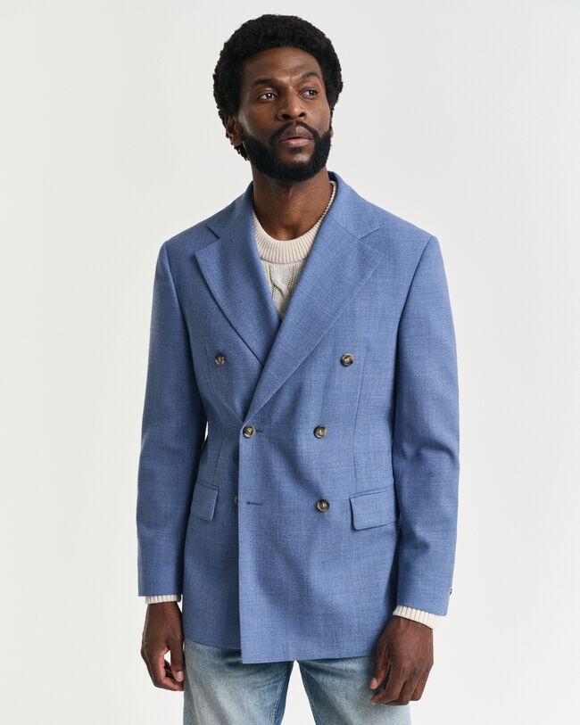 Relaxed Fit Anzugsakko aus Moulin&eacute;-Wolle