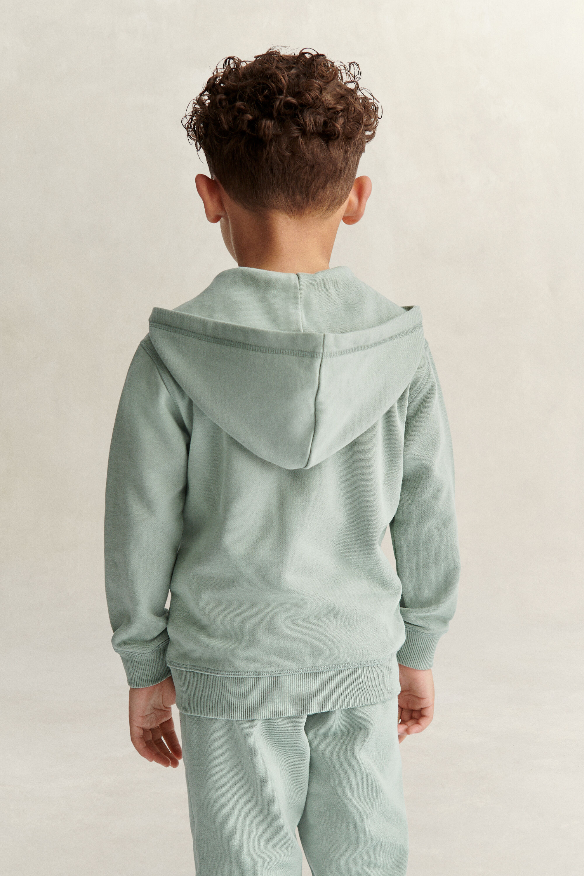 Felpa con cappuccio Shield con zip Kids