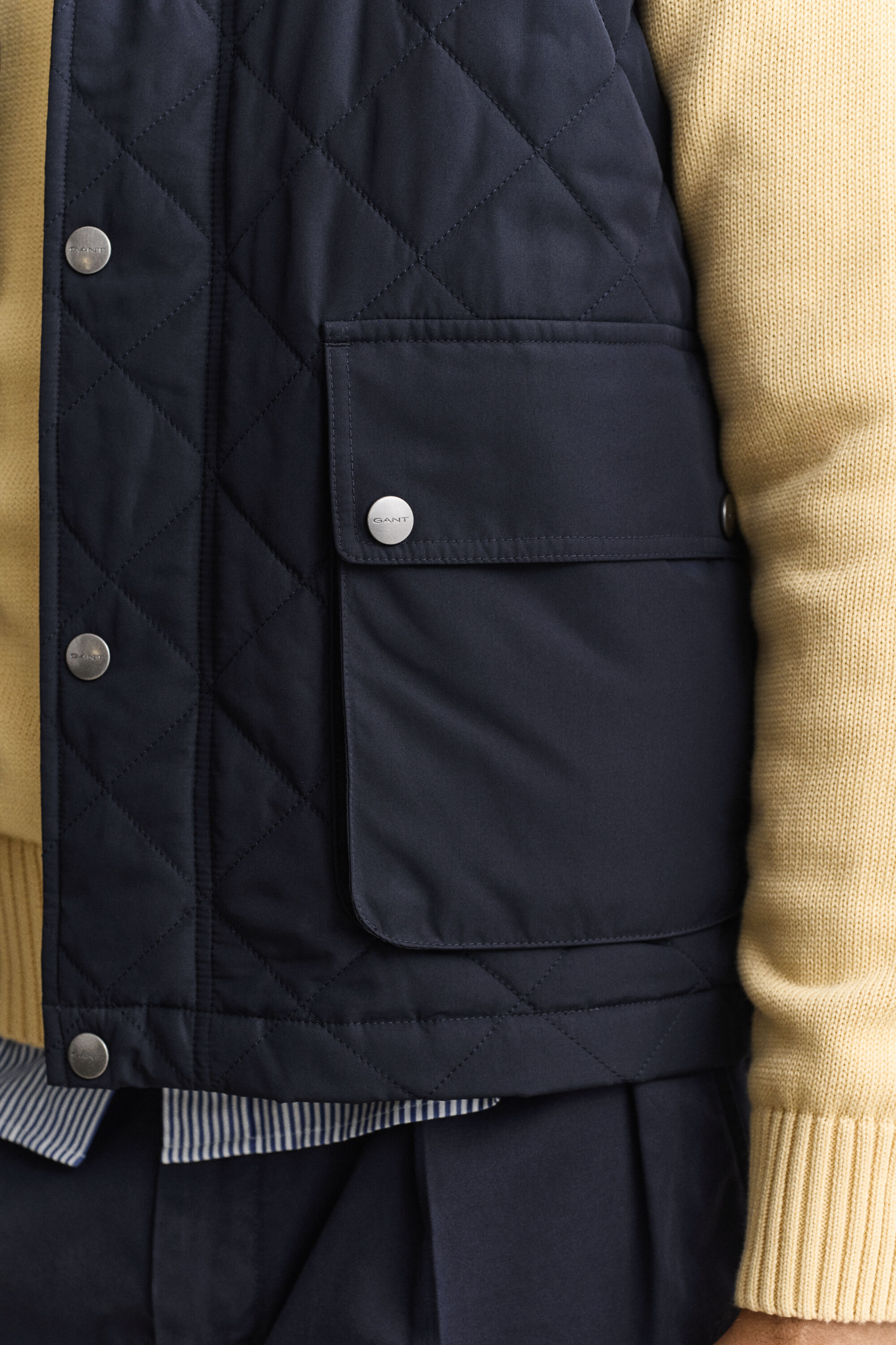 Veste sans manches matelassée