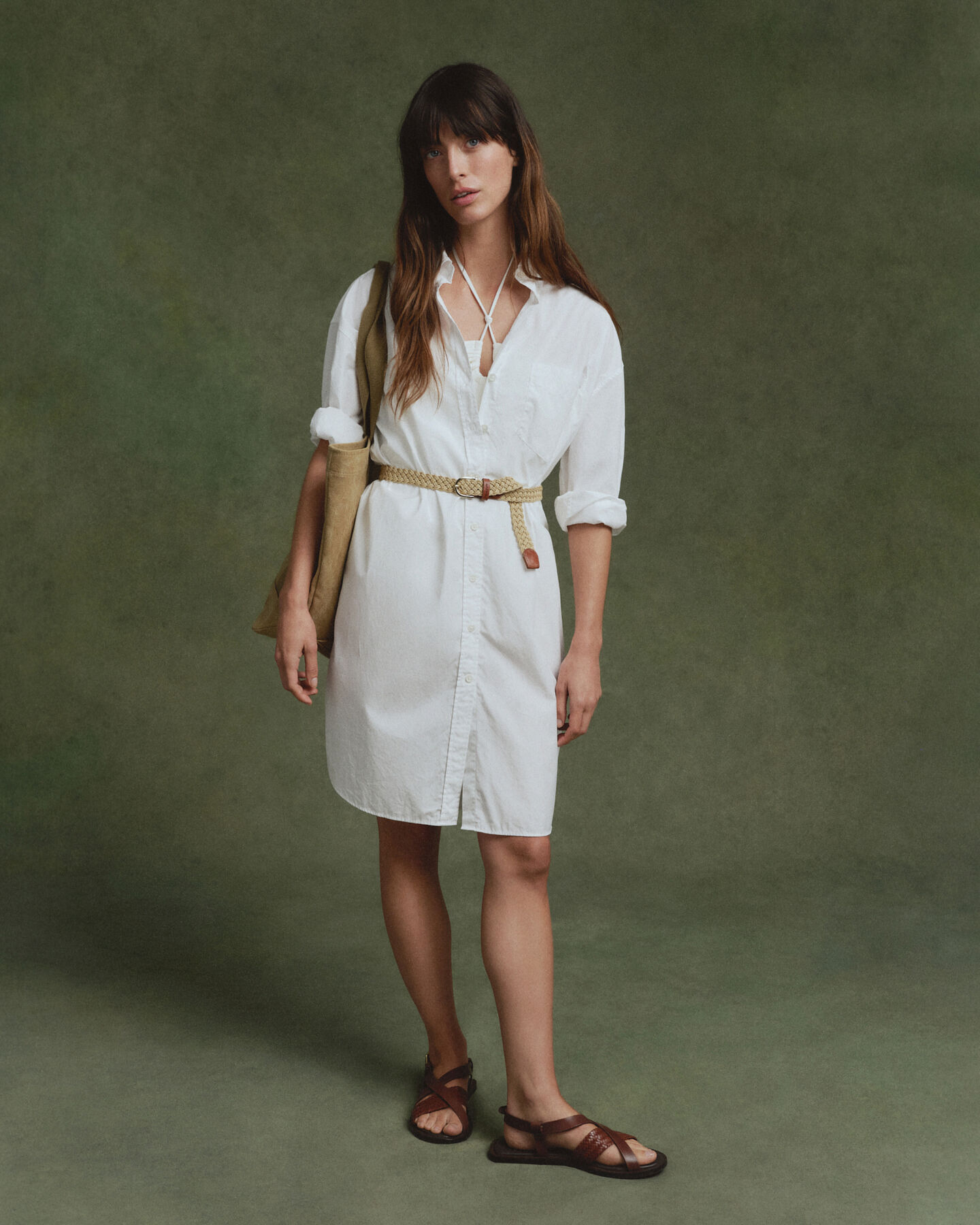 Oversized Hemdblusenkleid