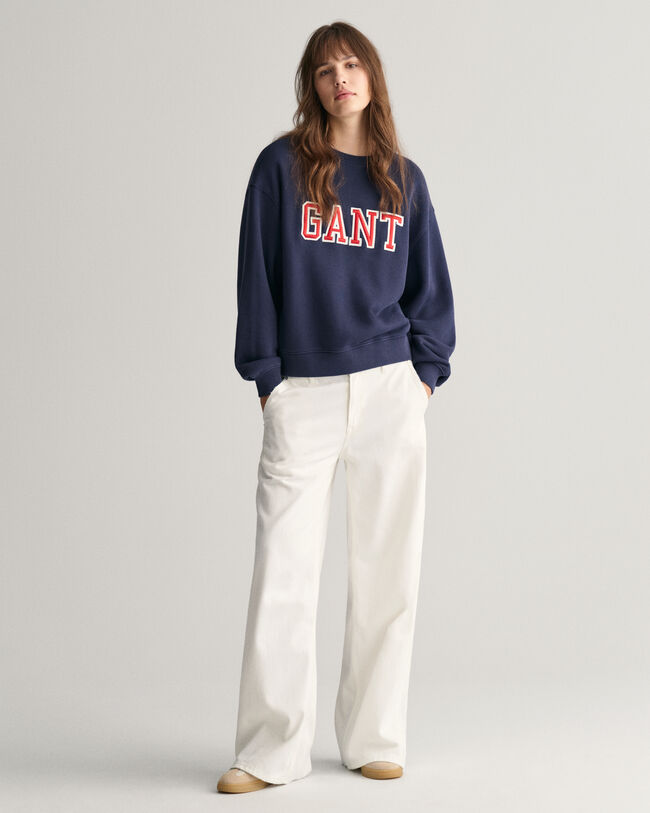 Logo Rundhals-Sweatshirt