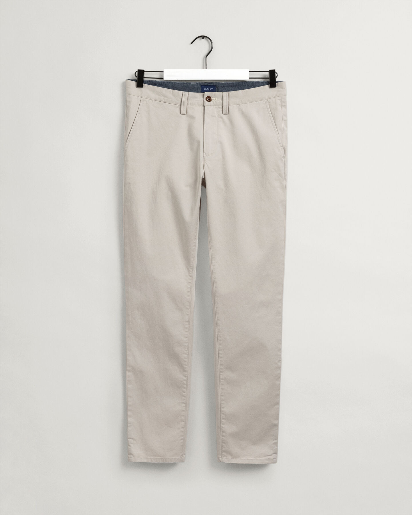 Hallden Slim Fit Twill Chinohose