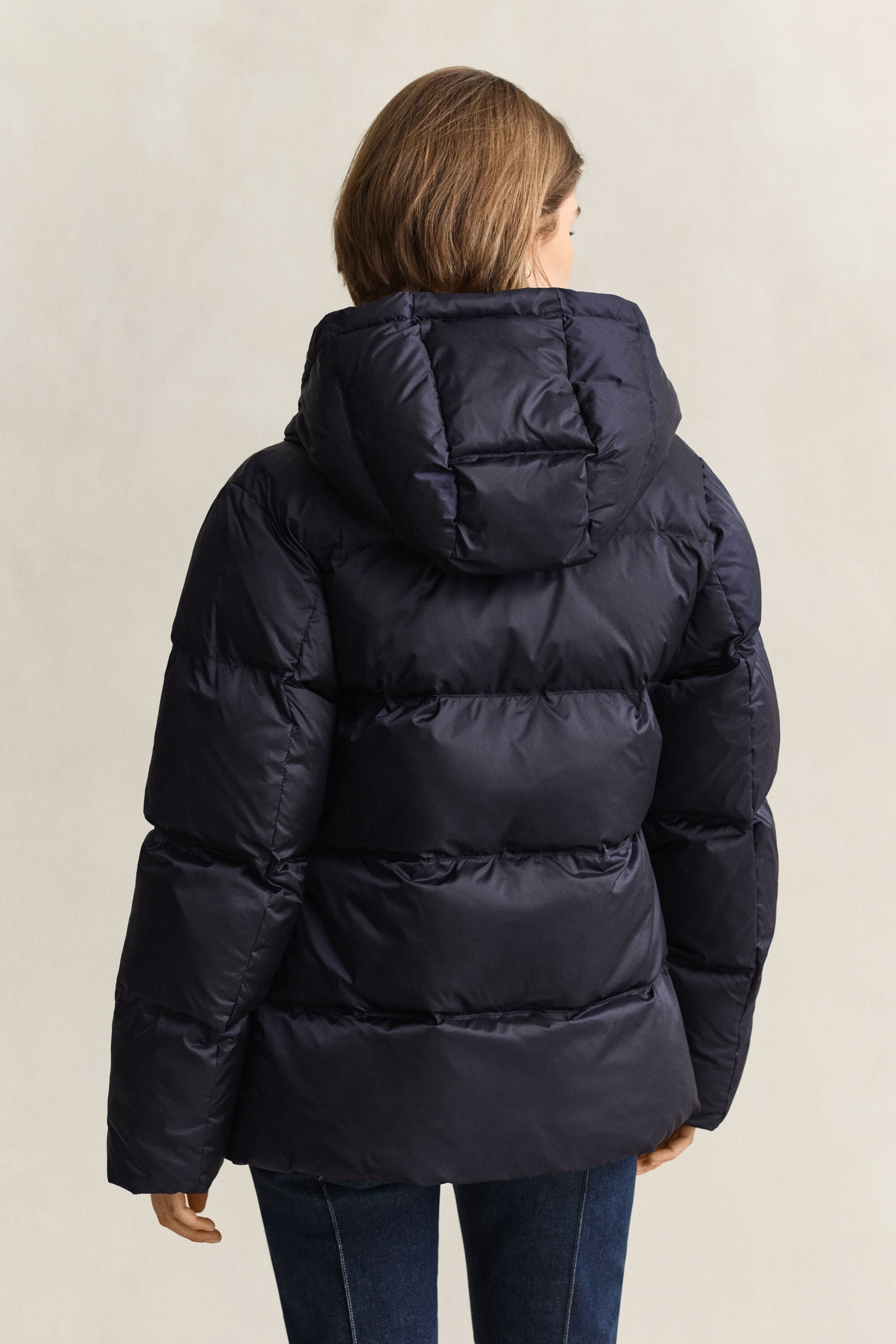 Steppjacke mit mittlerer Wattierung