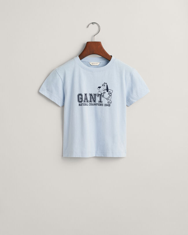 Kids GANT T-Shirt mit Hunde-Print