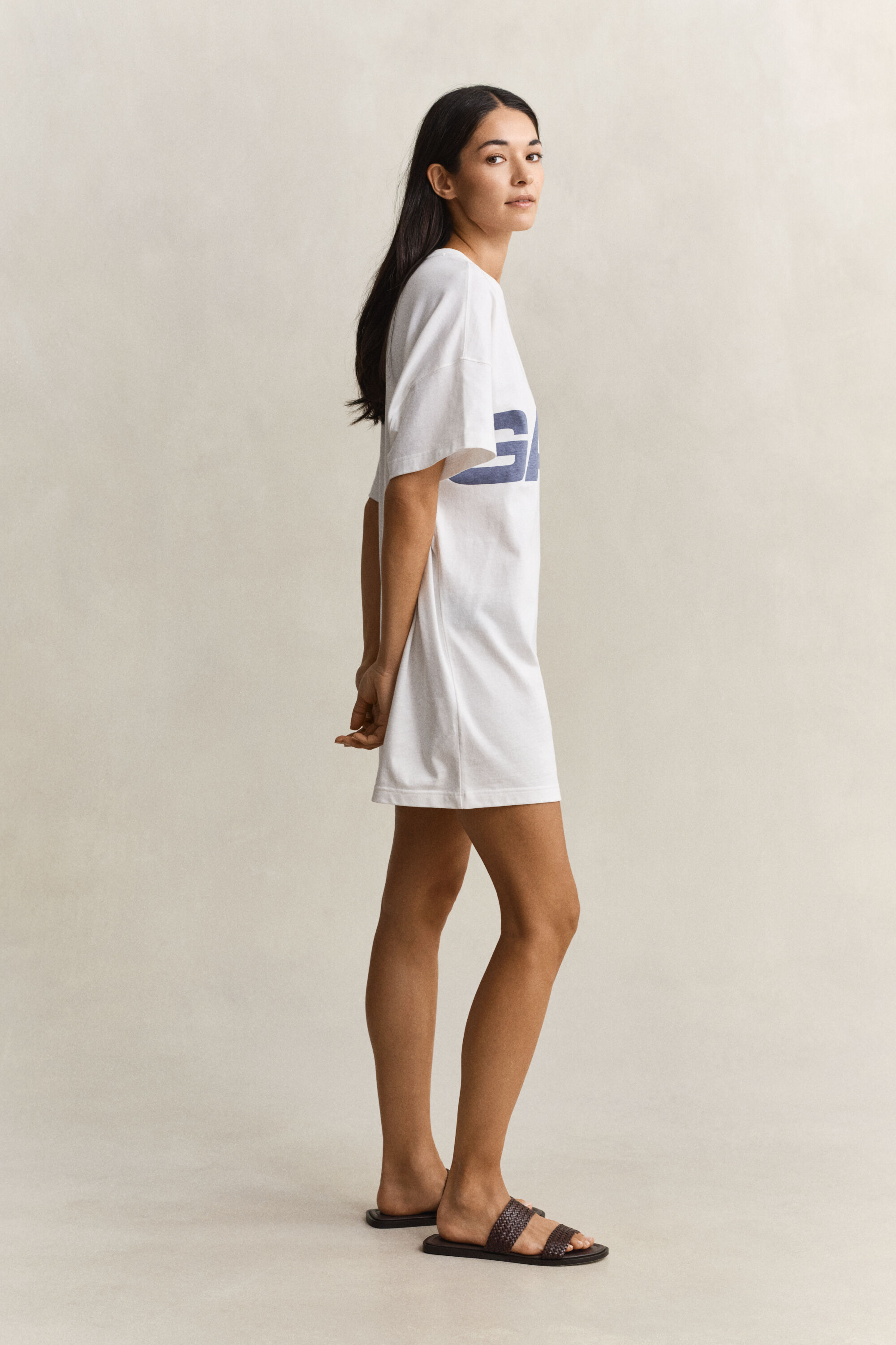 T-Shirt-Kleid mit Grafik-Print