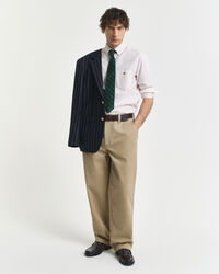 Regular Fit Banker Stripe Classic Oxford-Hemd