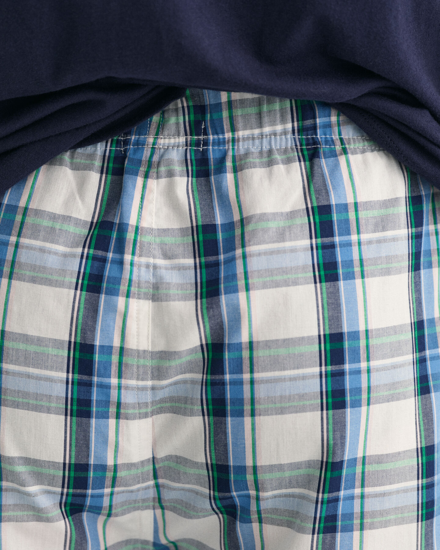 Pyjama-Shorts mit Karomuster