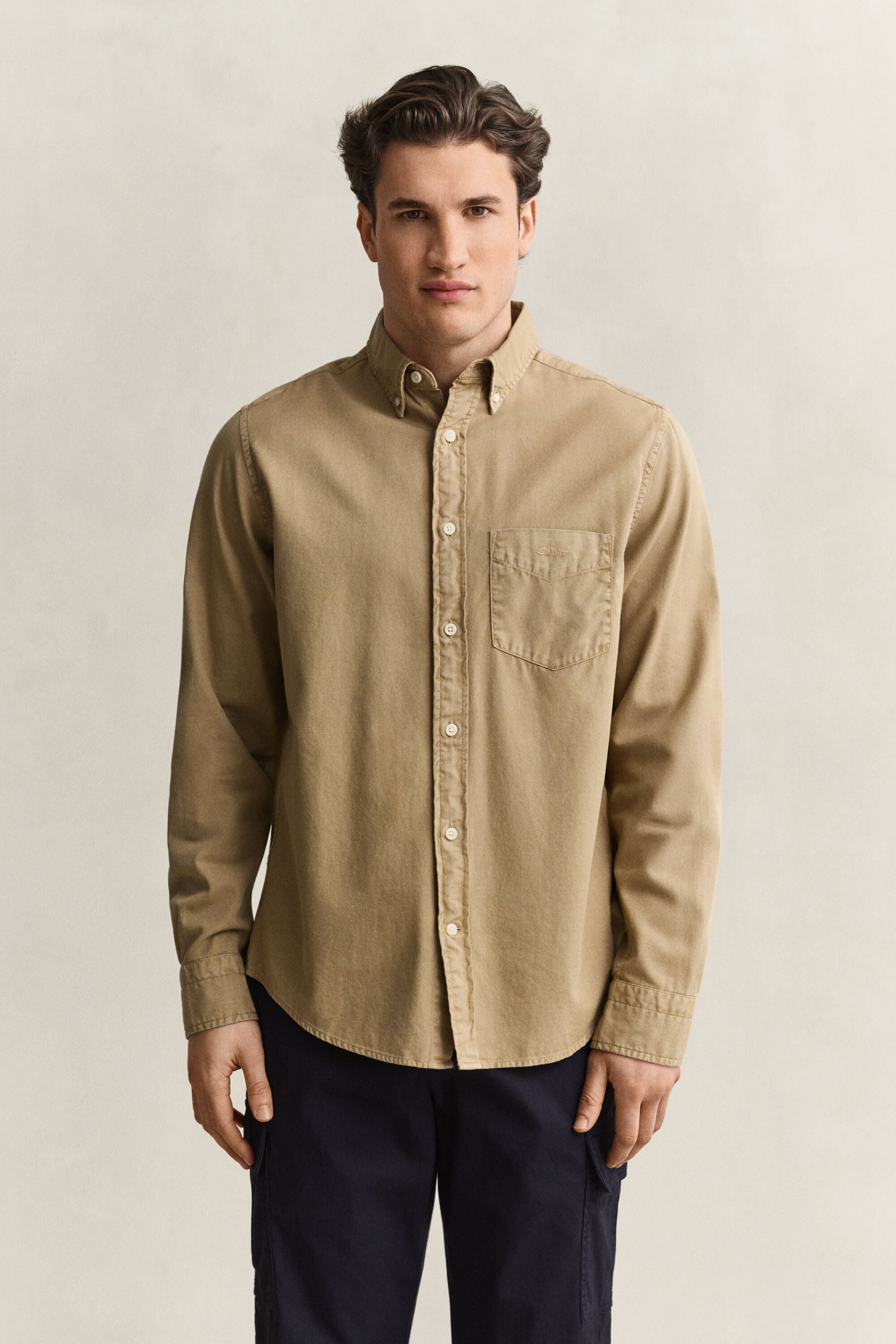 Camicia in twill regular fit