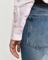 Relaxed Fit Luxury Oxford-Bluse