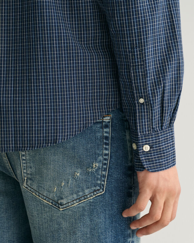 Regular Fit Tattersall Archive Oxford-Hemd