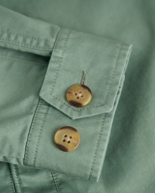 Windcheater Jacke aus Baumwolle